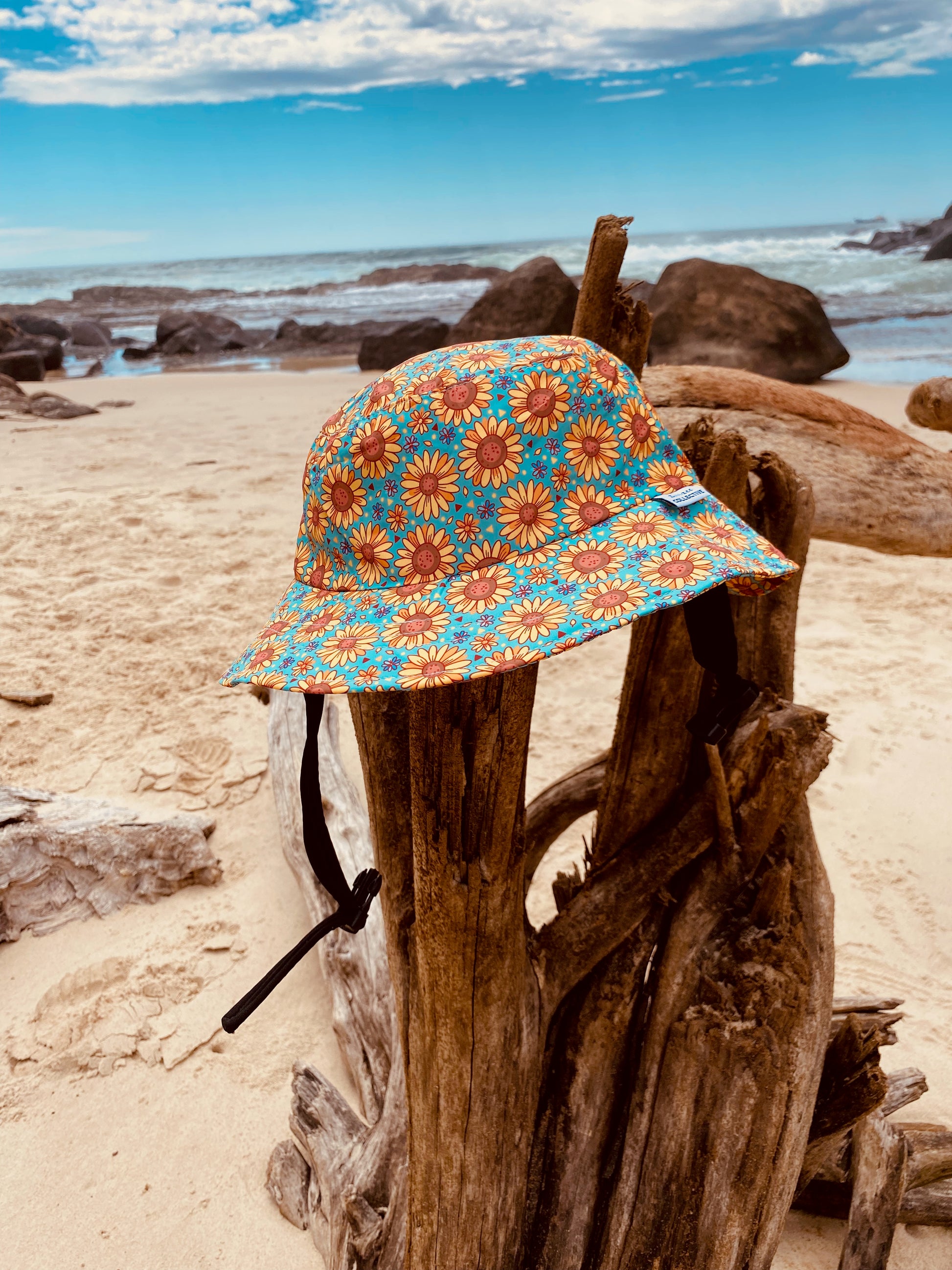 Surf Bucket Hat - sunflower – Zillzee Collective