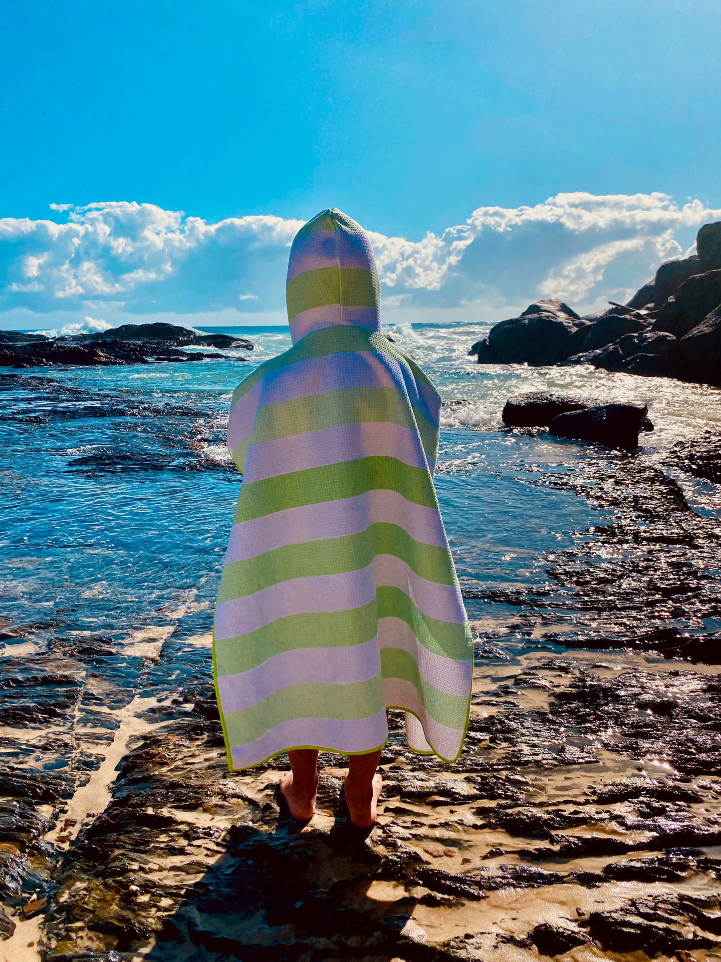 Fresh Mint - Hooded Towel